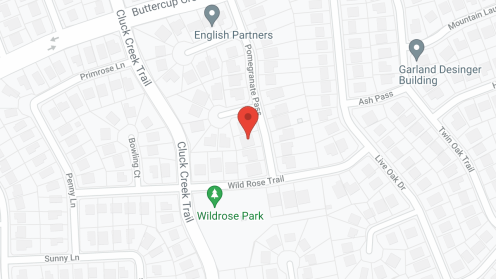 Map of the neighborhood around Cedar Park Community Residence