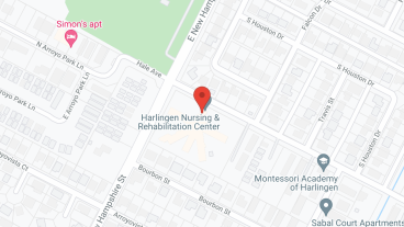 Harlingen Nursing Ctr in google map