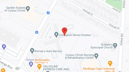 Map of the neighborhood around Cimmaron Senior Apartment Hms