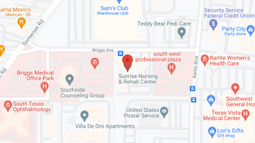 Sunrise Convalescence Ctr in google map