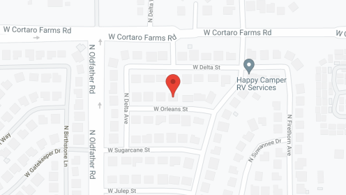 Map of the neighborhood around Nuestra Casa Care Home