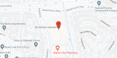 Kingsley Place at Oakwell Farms in google map