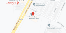 Argent Court Seguin in google map