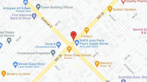 Map of the neighborhood around Trinity Lutheran Home