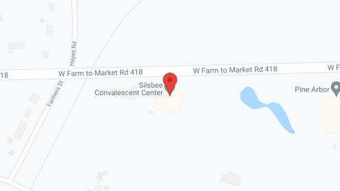 Map of the neighborhood around Silsbee Convalescent Center