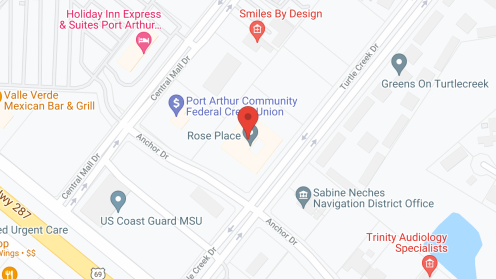 Map of the neighborhood around Rosefield Court