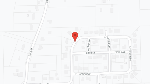 Map of the neighborhood around Jacqueline's Place