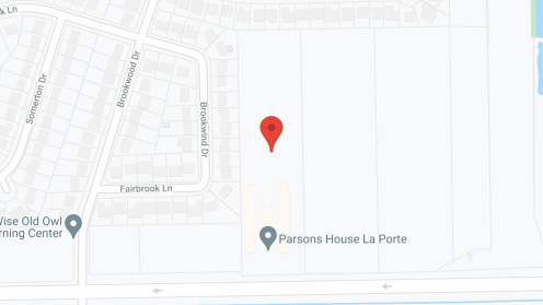 Map of the neighborhood around Parsons House La Porte