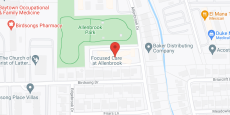 Allenbrook Healthcare Center in google map