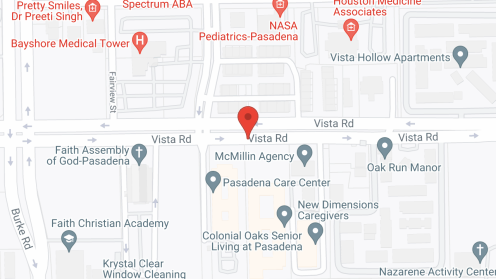 Map of the neighborhood around The Reserve at Pasadena