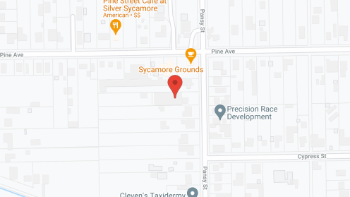 Map of the neighborhood around Pine Tree Assisted Living
