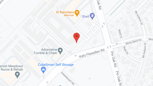 Map of the neighborhood around Carriage Inn at Katy