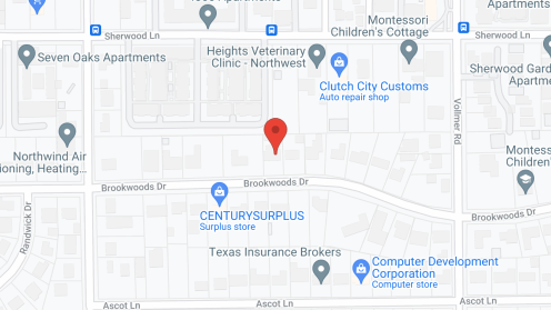 Map of the neighborhood around Mona's Place