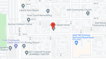 Home Sweet Home RCFE in google map