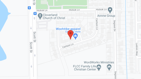 Map of the neighborhood around Tiffs Tender Care