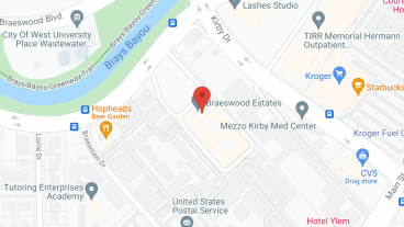 Braeswood Estates Senior Living in google map