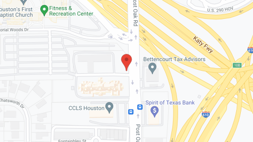 Map of the neighborhood around The Forum at Memorial Woods