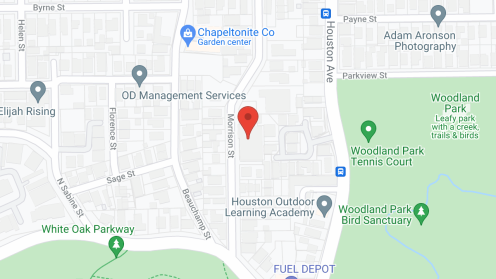 Map of the neighborhood around Highland Park Care Ctr