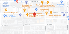 Houston Heights Tower in google map