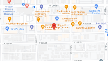 Houston Heights Tower in google map