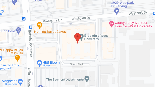 Map of the neighborhood around Brookdale West University