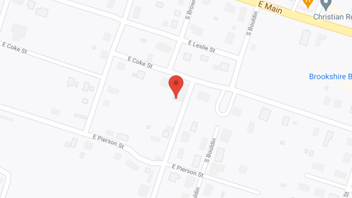 Map of the neighborhood around Forest Oaks Nursing Home