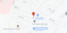 Garden Estates of Temple in google map