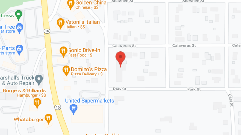 Map of the neighborhood around Graham Living Ctr