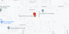 Pilot Point Care Center in google map