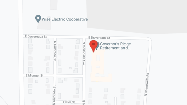 Governor's Ridge in google map