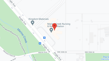 Marine Creek Health & Rehab Center in google map
