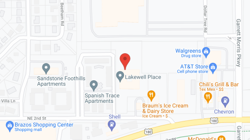 Map of the neighborhood around Lakewell Court