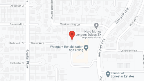 Map of the neighborhood around Westpark Nursing Ctr