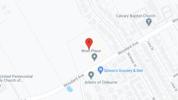 Cleburne Court in google map
