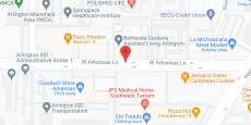 Bethesda Gardens Arlington in google map