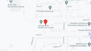 Jacksonville Health Care Ctr in google map