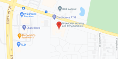Greenbrier Nursing of Tyler in google map