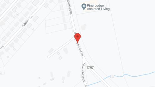 Map of the neighborhood around Pine Lodge Assisted Living