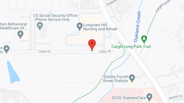 Clairmont Longview in google map