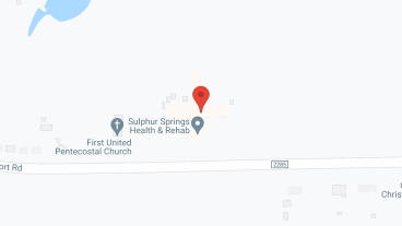 Sulpher Springs Health & Rehab in google map
