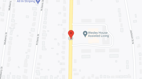 Map of the neighborhood around Wesley House - Sulphur Springs