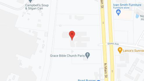 Map of the neighborhood around Lamar Place