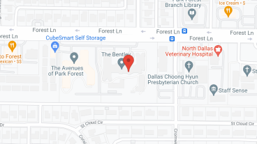 The Bentley in google map