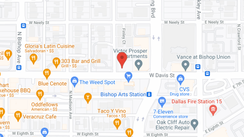 Map of the neighborhood around Crystal Hill Nursing Home