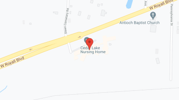 Cedar Lake Nursing Home in google map