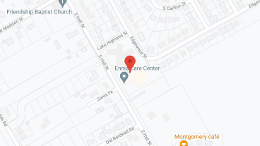 Ennis Care Center in google map