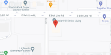Cedar Hills Senior Living in google map