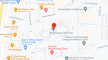 Asher Point Independent Living of Sherman in google map