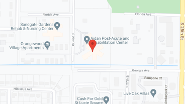 Aidan Post-Acute and Rehabilitation Center in google map