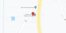 Aurora of the Treasure Coast in google map